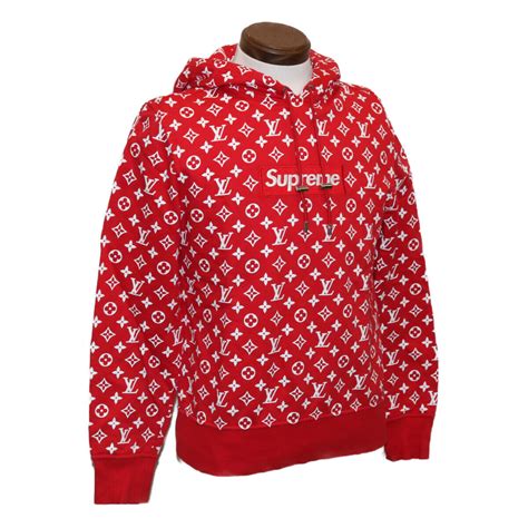 louis vuitton supreme blue shirt|supreme Louis Vuitton hoodie.